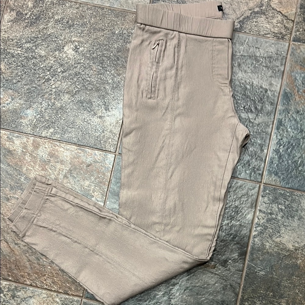 Willi Smith Tan Chinos Straight Leg Cotton Blend